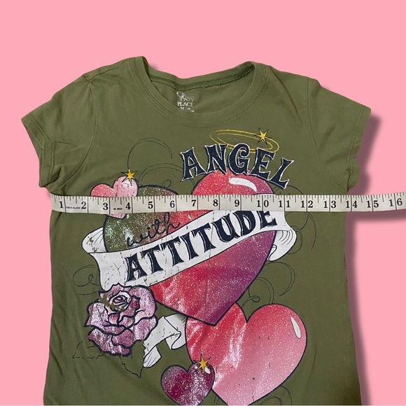 Angel with Attitude y2k graphic tee - Picture 3 of 4